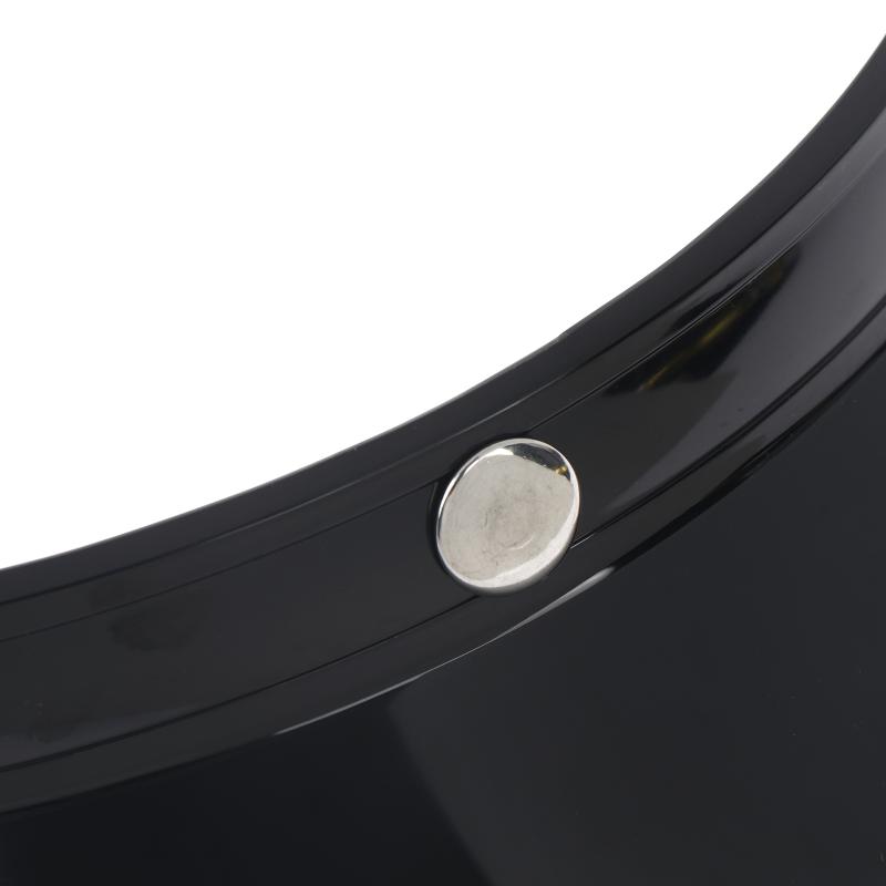 Motorcycle Face Shield Visor Retro Anti-Fog Scratch Resistant Universal Fit Replacement for Outdoor Road Riding