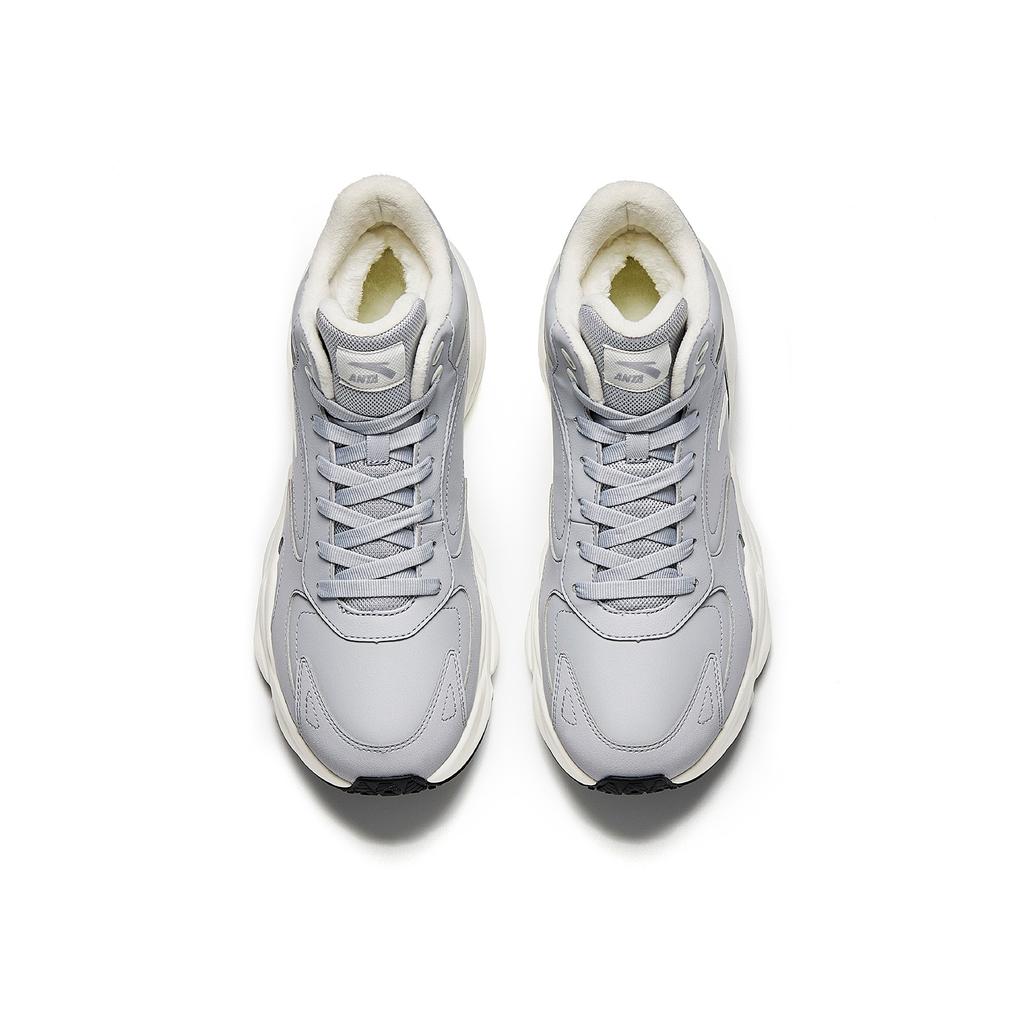 Anta Walker Trendy Versatile Wear-Resistant High-Top Dad Shoes Men Sneakers 912548923-2