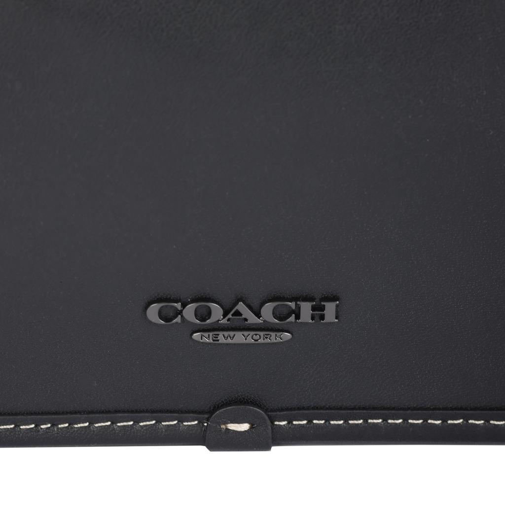 Coach X Disney Collaboration Mickey Print Buckle Closure Multifunctional Leather Shoulder Crossbody Bag Medium Men Bags Black CM030-QBTJE