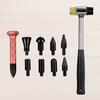 Paintless Dent Repair Kit 8 Parts Head Car Dings Tabs Down Repair Puller Rubber Body Bumping Removal Pen Car Body Repair Tools