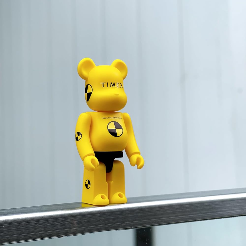 Timex BE@RBRICK 170th Anniversary TXBR100-YL Yellow Plastic Watch