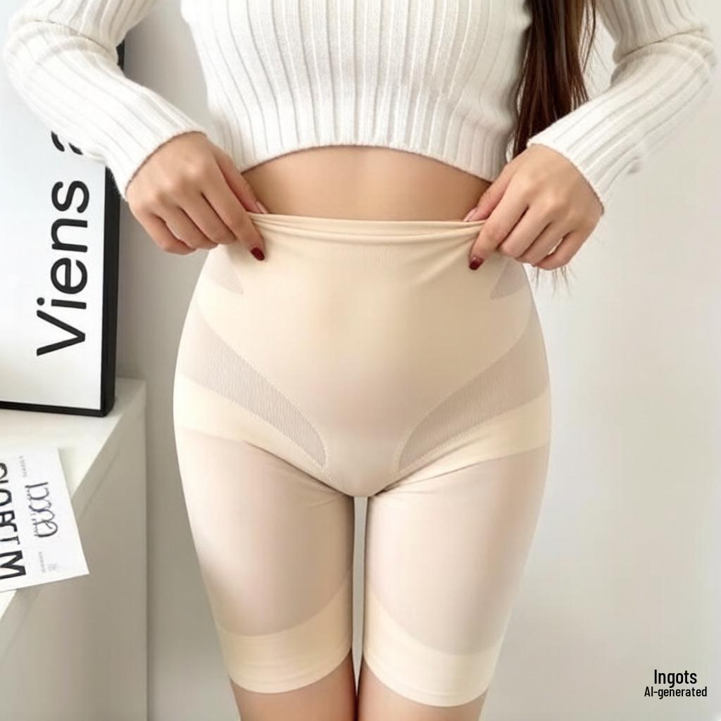 

X Jelly Anti-Gravity Butt-Lifting Suspender Shorts with Cuffed Abdomen M 80-100 прозрачный