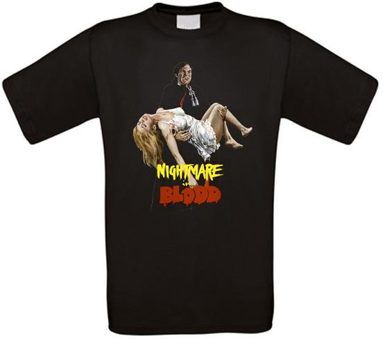 Nightmare IN Blood Horror Cult Movie T-Shirt XXXXL