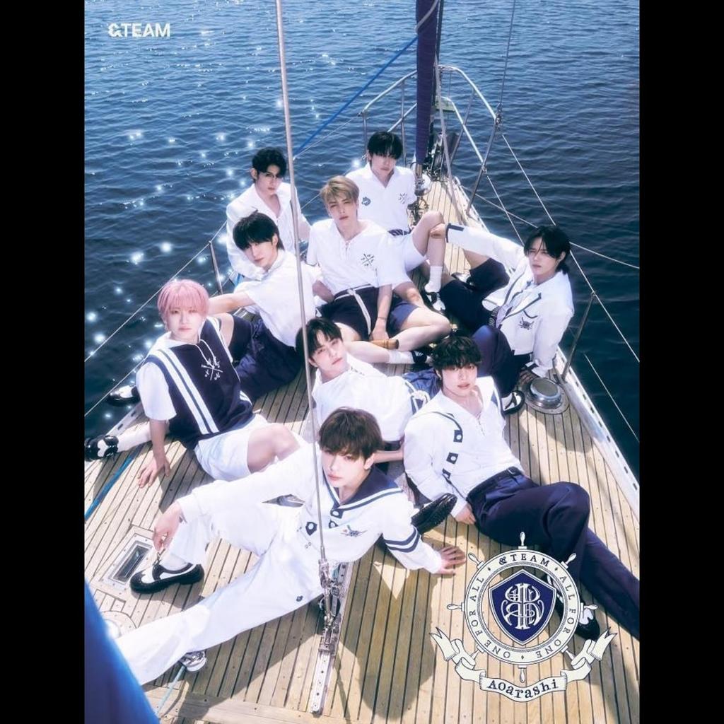 &TEAM 2nd SINGLE Aoarashi CD STANDARD LIMTED SOLO Ver. NEW,SEALED