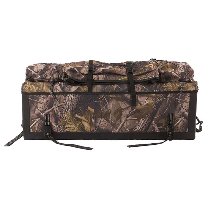 Sacoche arrière Bagtecs QB2 pour quad/ATV - Top case semi-rigide camouflage, 84×43×28 cm