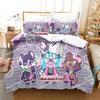 Hier komt Niko! Beddengoed Set Eenpersoons Twin Full Queen King Size Bed Set Volwassene Kind Slaapkamer Dekbedovertrek Sets Anime parure de lit Bed