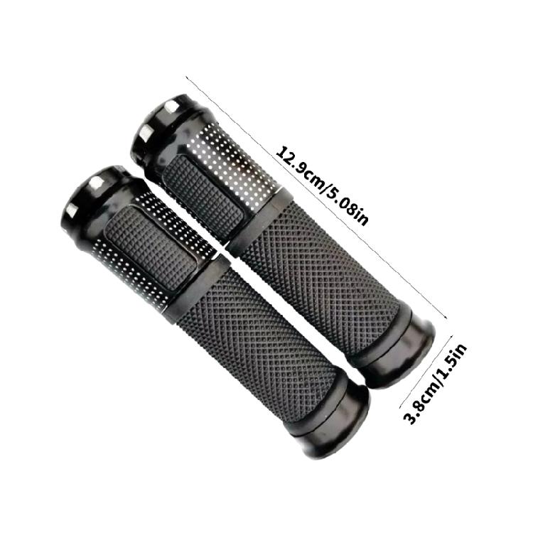 2pcs Universals Bike Grip Mountain Biking Grip Cycling Enthusiasts Accessory Suitable for Various Bike Models