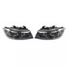 For BMW 3-Series E90 E91 Saloon 4-Door 2005-2008 1 Pair Front Headlight Assemblies LED 3D DRL Automobiles Lights White LED Dual U-Halos