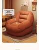 Cozy Tatami Sofa Recliner: Small, versatile leisure chair for bedroom or living room, perfect for lounging or sleeping.