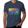 Paint Box Tshirt Large Size Casual Tee Shirt