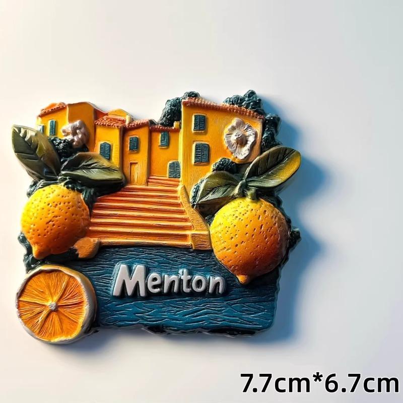 Frankreich Kühlschrankaufkleber Paris Reise Souvenirs Menton Colmar Chambery Nizza Kühlschrankaufkleber Geburtstagsgeschenke Heimdekoration