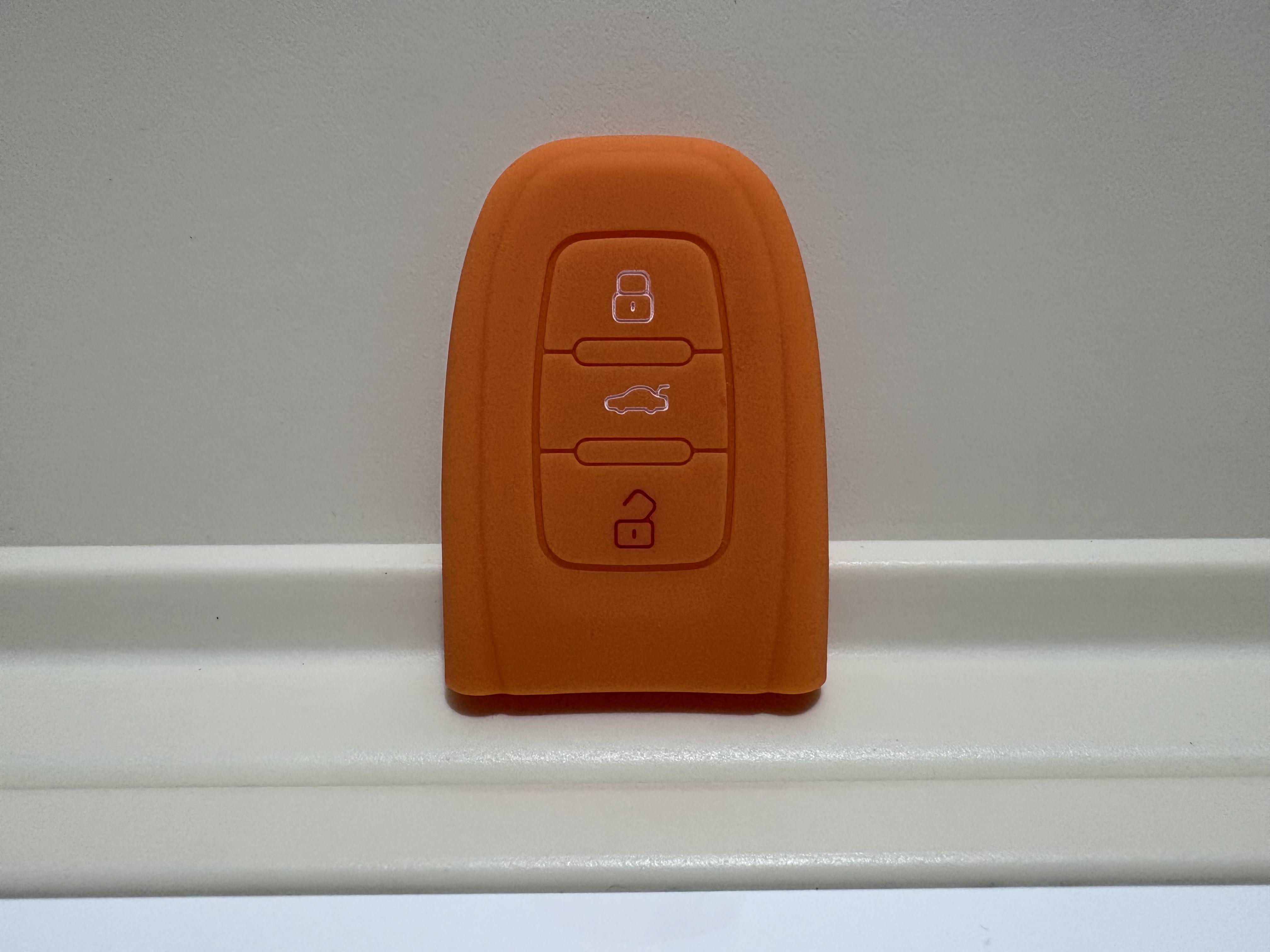 

Suitable for Changan CS75PLUS Key Cover UNI-V Key Case CS35PLUS Yidong Silicone Protective Cover Lumin помаранчевий