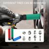 1/2Inch Impact Socket Set Suitable For Tire Removal Alloy Steel Extended Length 17mm 19mm 21mm Socket With Storage Case