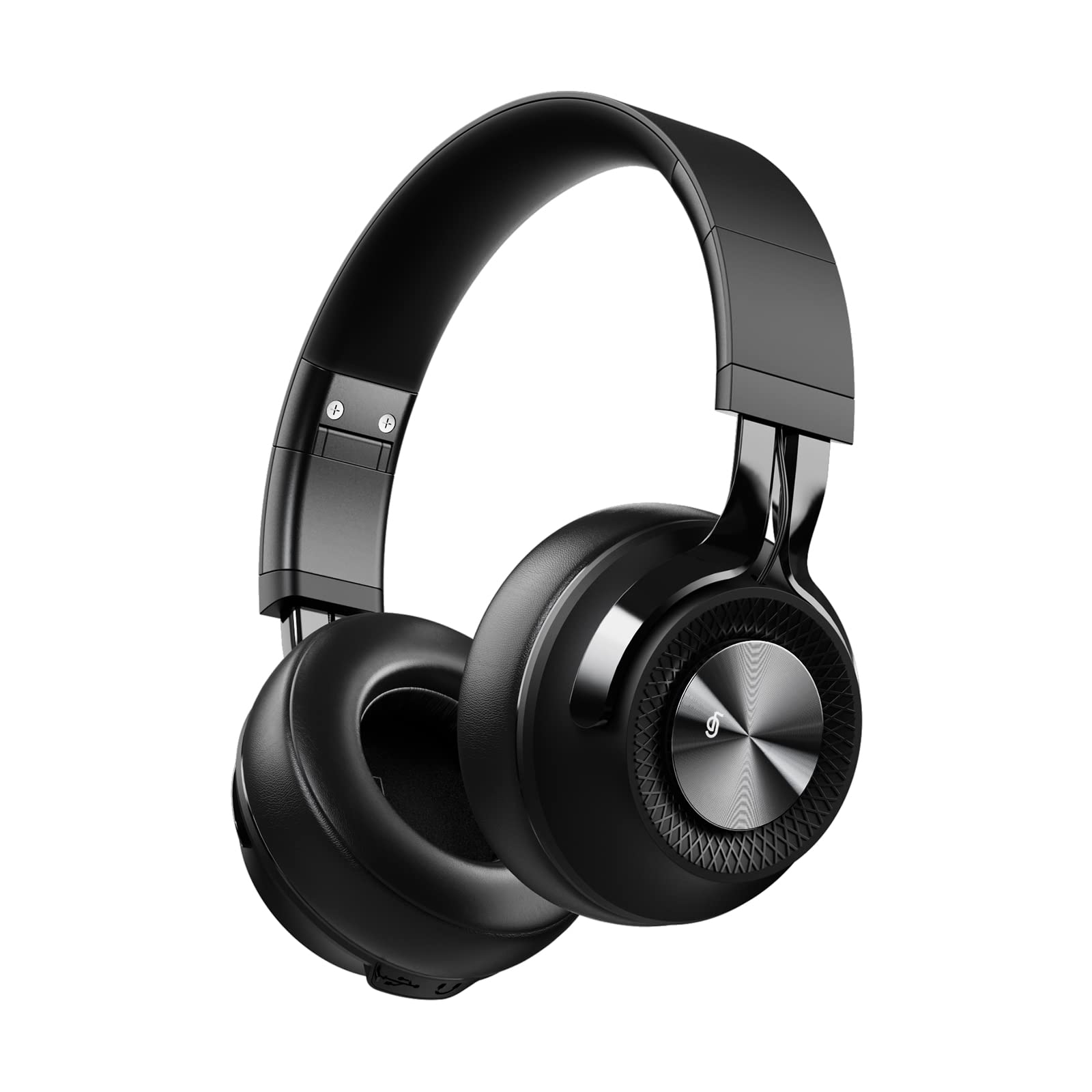 

SITOAT P1 Bluetooth Wireless Up to 55 Hours Deep Adjustable Battery Level Gaming Low Detachable Storage Pouch Bluetooth Headphones, Over-Ear чорний