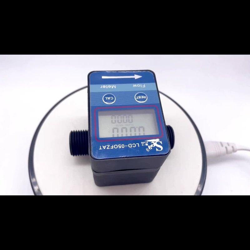 G1/2 G3/4 Inch Digital LCD Water Milk Oil Flow Sensor Meter Flowmeter Totameter Flow Measuring Instruments