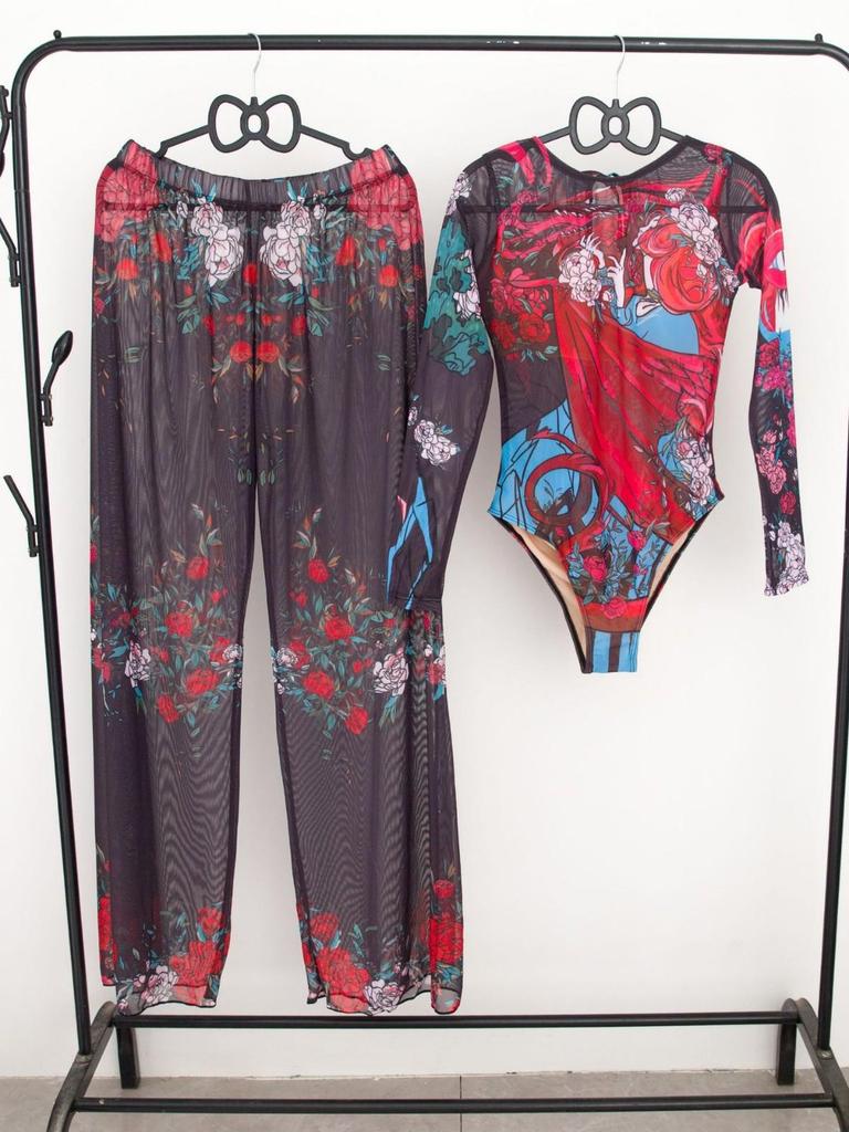New One-Piece Sunbathing Swimsuit Set