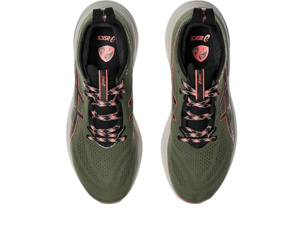 Running Shoes Asics Khaki Gel-Nimbus 26 TR