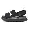 UGG La Cloud Series Fabric Vintage Thick Sole Comfortable Fashion Sandals Women Sandals Black 1136814-BLK