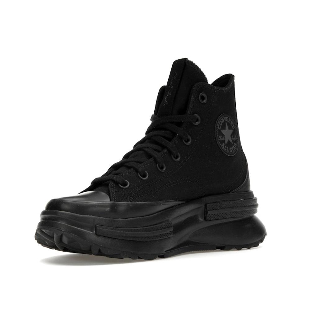 Converse Run Star Legacy CX Platform High Mono Black Unisex Sneakers A06898C