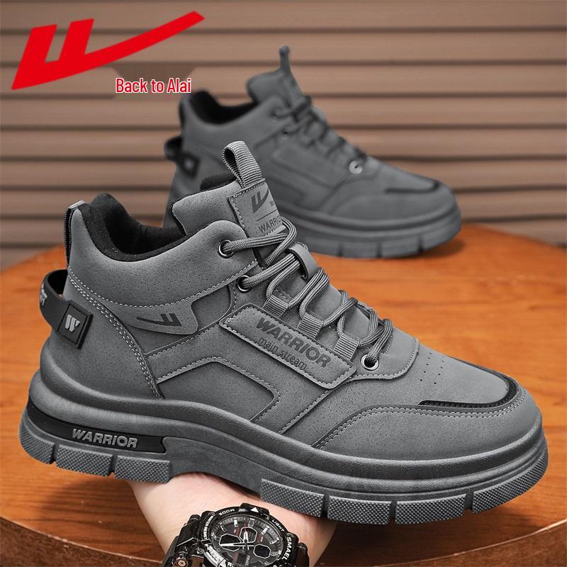 Huili Men s Retro Martin Hiking Boots 2025 - AutumnWinter Workwear Shoes 44 5500₽