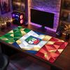 Italy Football Crest Mouse Pad, Extended Non Slip Rubber Desk Mat for Gaming Office Laptop Fan Gift