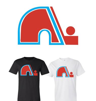 Tričko s logom tímu Quebec Nordiques S-6XL Sledovanie!! Unisex tričko