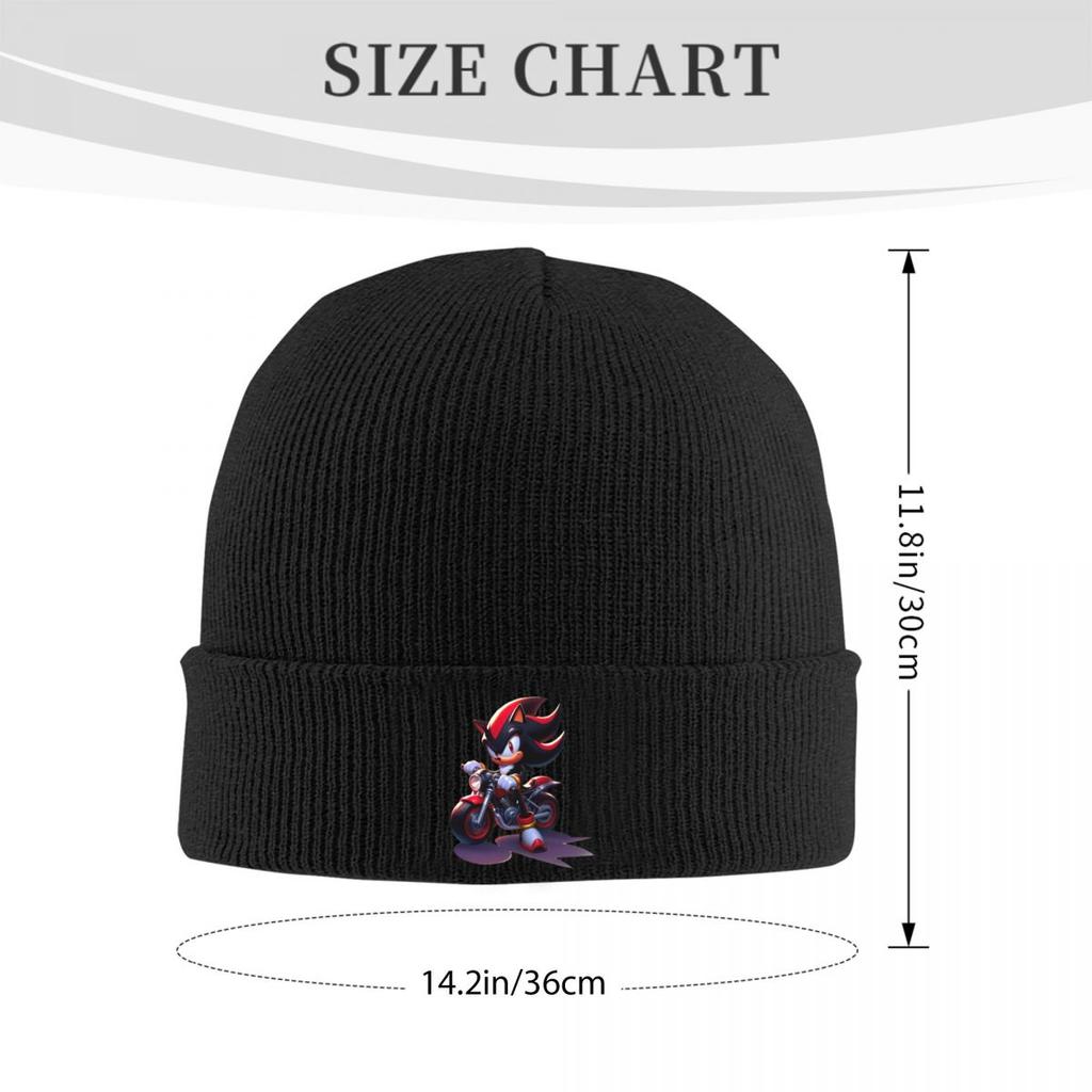 Shadows Warm Knitted Cap Hip Hop Bonnet Hat Autumn Winter Outdoor Beanies Hats for Unisex Adult