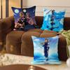 GAME Kingdom Hearts Personalized Pillow Cover Kids Bedroom Wild Party Decor Pillowcase Kid Birthday Shower Gift