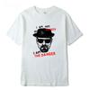 T-shirt 100% Cotton Short Sleeve Breaking Bad T-shirt Casual Heisenberg Print Tshirt Cool T-shirt Male Tops