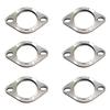 Accessories Universal Stainless Steel Exhaust Muffler Flange Exhaust Pipe Connection 51mm 64mm 76mm Joint