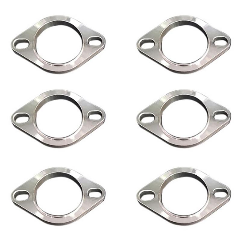 Accessories Universal Stainless Steel Exhaust Muffler Flange Exhaust Pipe Connection 51mm 64mm 76mm Joint