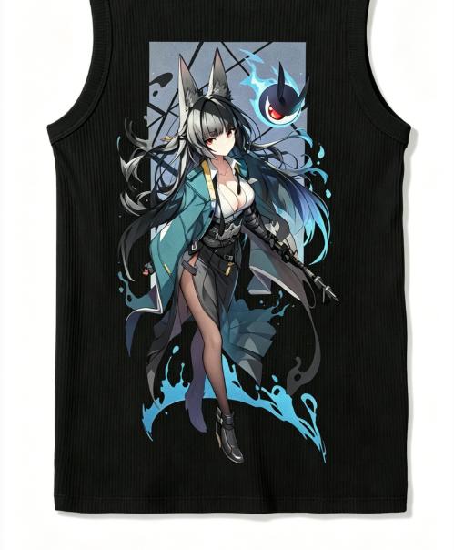 Zenless Zone Zero Ribbed Tank Streetwear Anime Lover New Model personality Clothes Year round clothing Unisex high quality soft hot product
