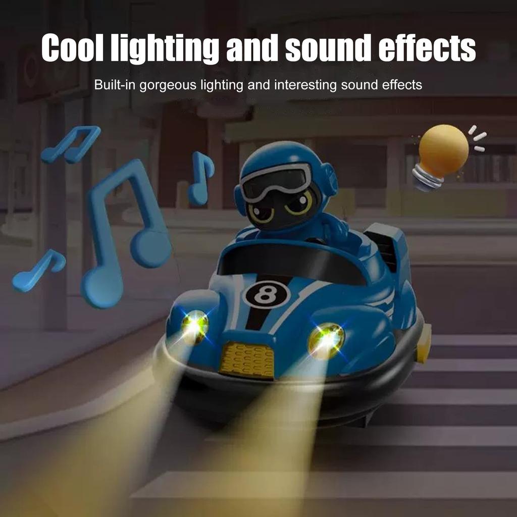 New Two-person Remote Control Bumper Car Drifting Race Car Collision Ejection Kart Toy Parent-child Interaction