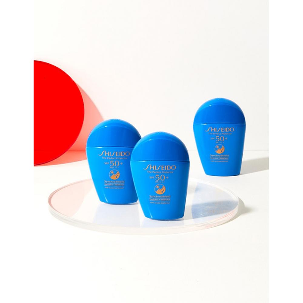 Shiseido Perfect Protector Sunscreen Blue 50ml [2+1]