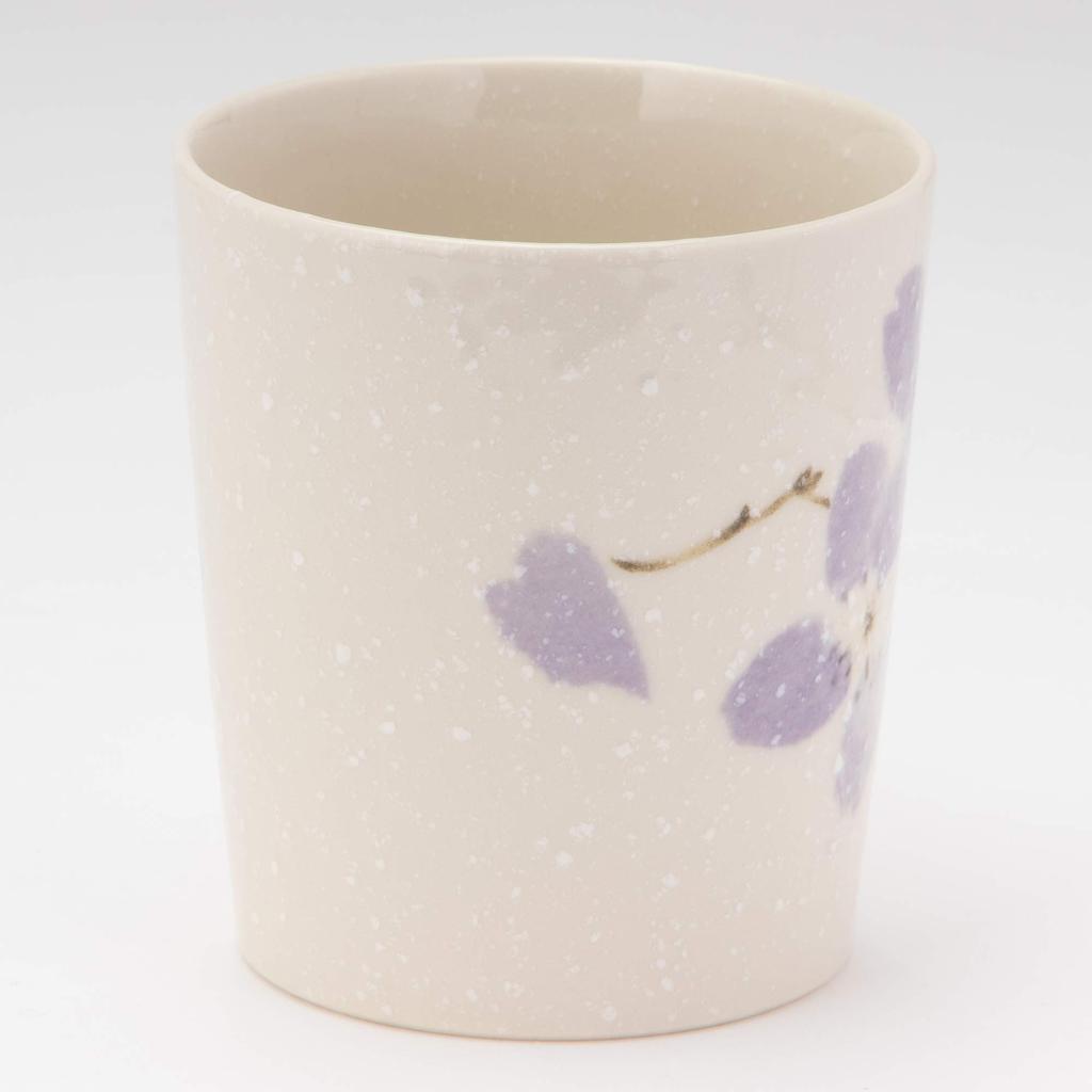 Mino Ware Light Ware Miyama Sakura Mug Purple K80031
