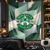 Wandbehang Tapisserie Hibernian FC Drucktuch für Wohnzimmer Schlafzimmer Heimdekoration