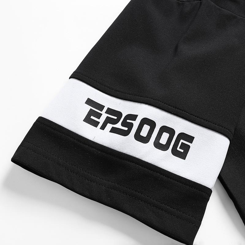 Hübsche Kurzarm Lose Gerade T Shirts Pullover Herrenbekleidung Koreanische Frühling Sommer Dünne Mode Lässig Patchwork Mann