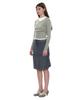 Partimento Woman Multiway Double Waist Transform Skirt_Charcoal