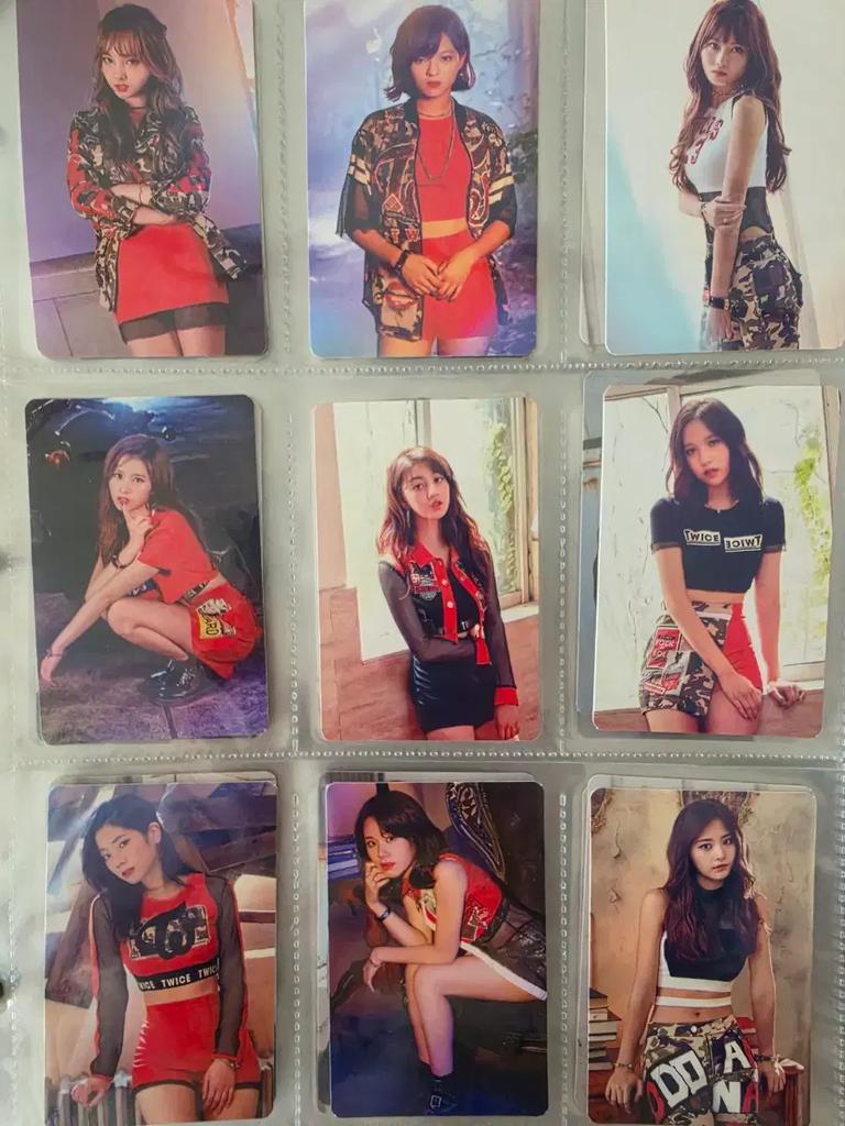 TWICE ONCE BEGINS Poka Set Used