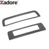 For Mazda 3 Axela BP - 2024 2025 Carbon Fiber Car Head Light Lamp Switch Button Panel Cover Trim Interior Accesorios