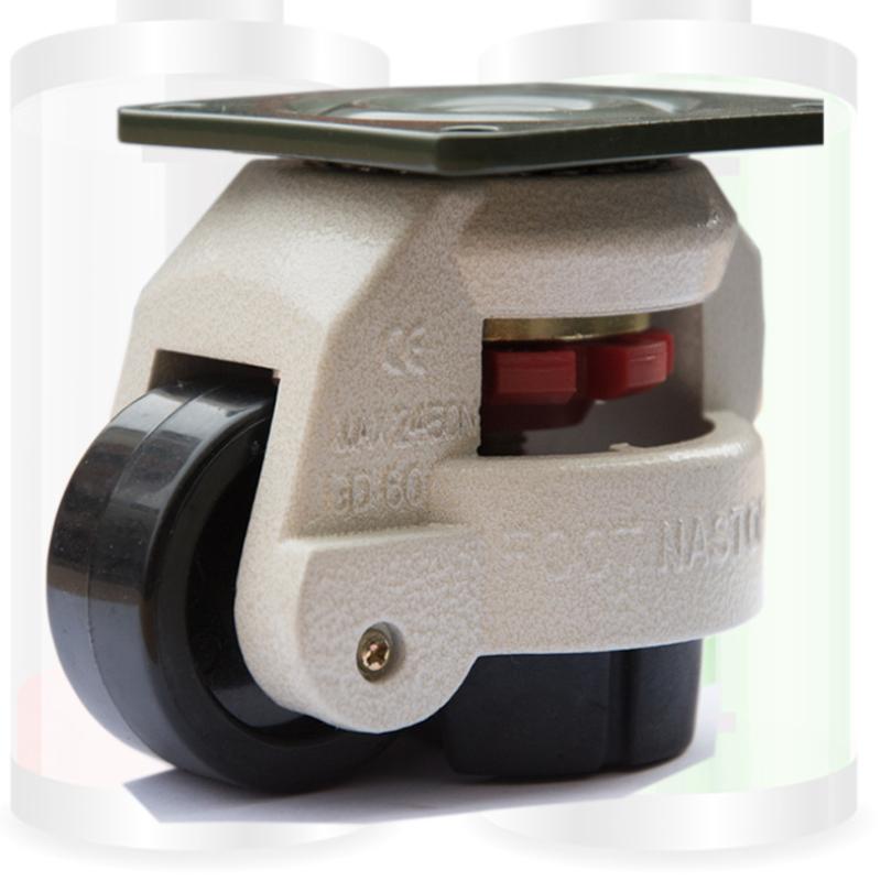 Adjustable Height Heavy Duty Leveling Machine Caster Universal Anti-Slip Wheel Machinery Caster For Vending ,Workbench Machine