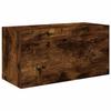 VidaXL Armoire murale de bain chêne fumé 60x25x30 cm bois d'ingénierie 860062