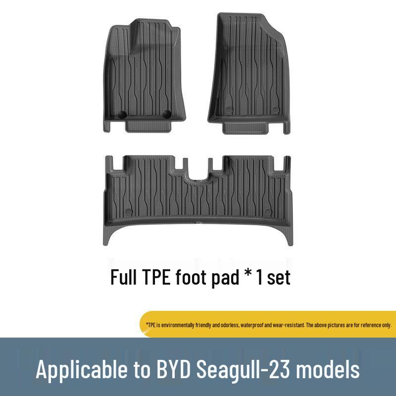 Eco-Friendly TPE Floor & Trunk Mats for 2023-2025 BYD Seagull