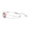 Swarovski Sunshine Rhodium Plated Bracelet Women Bracelet Pink 5642968