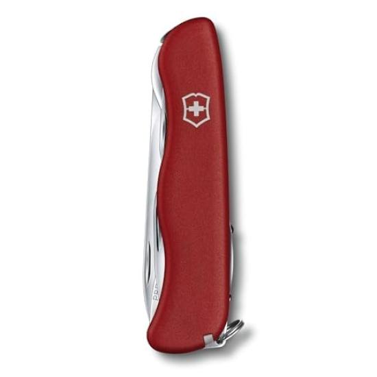 VICTORINOX Picnicker Red Swiss Army Ideal for and Includes Scissors and a Compact and Knife, Multi-Function Knife, Mountaineering, Hiking, Camping,
