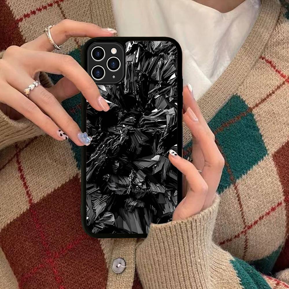 

Чехол для телефона Forged Carbon Fundas для IPhone 17 Pro 16 Plus 16 Pro Max 15 14 13 12 11 Задняя крышка из ПК+ТПУ iPhone 16