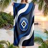Asciugamano da Spiaggia Calcio Hamburger SV Morbido Microfibra Asciugamano Estivo Asciugatura Rapida Assorbente per Spiaggia Piscina Viaggio