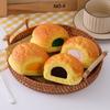 Simulation Bread Slow Rebound Bread Stress Relief Sandwich Puffs Bread Soft Simulation Puffs