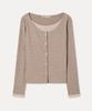 Mixxo Button-Style Layered Long Sleeve T-Shirt_Miwlwg401A Miwhwg57Qa