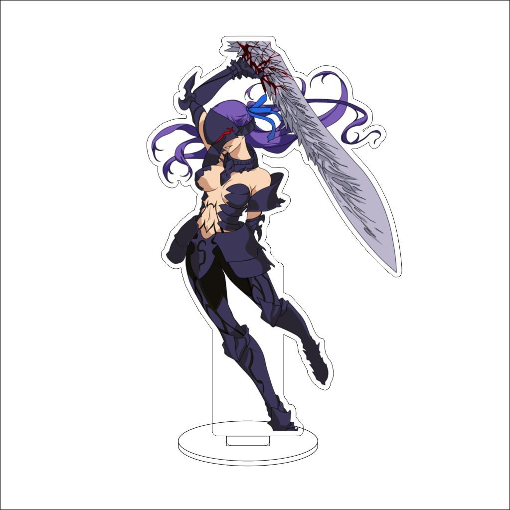 16CM Anime Fate stay night Cosplay Acrylic Stand Ornaments Sakura Matou/Illyasviel von Einzbern Figure Stand Halloween Gifts